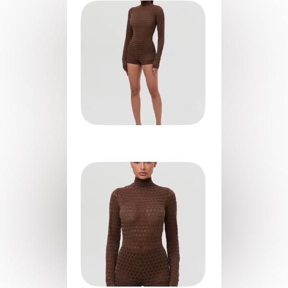 naked wardrobe Pants - Naked Wardrobe Brown Women Shorts